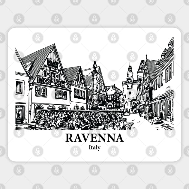 Ravenna - Italy Magnet by Lakeric